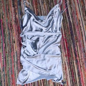 Satin dress American Threads